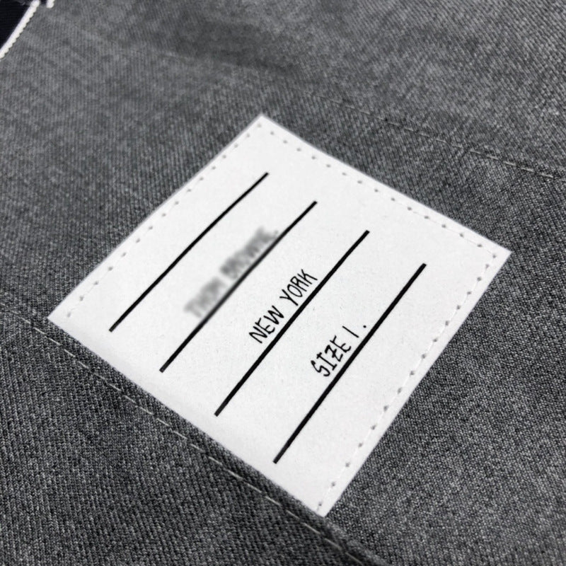 Thom Browne Women's Four Stripes Long Sleeve Shirt
