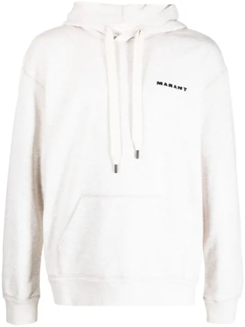 MARANT Marcello logo-embroidered hoodie