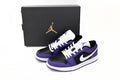 Air Jordan 1 Low Purple And Black Reps Sneaker 553558-501