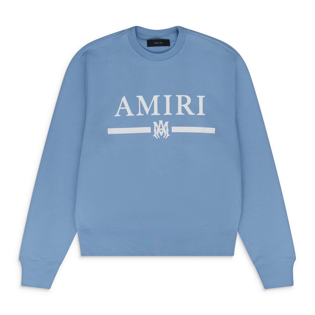 Carolina Blue Amiri MA Bar Crewneck