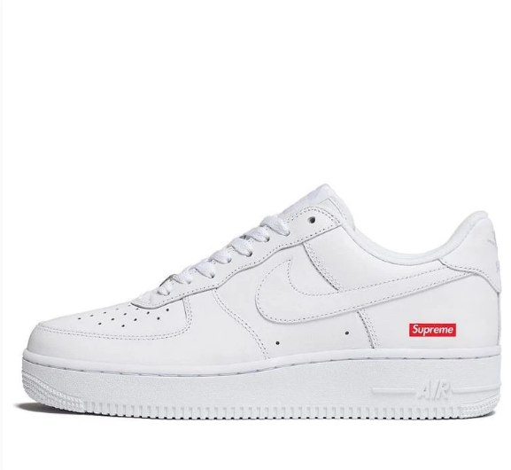 Nike x Supreme Air Force 1 Low 'Box Logo White'