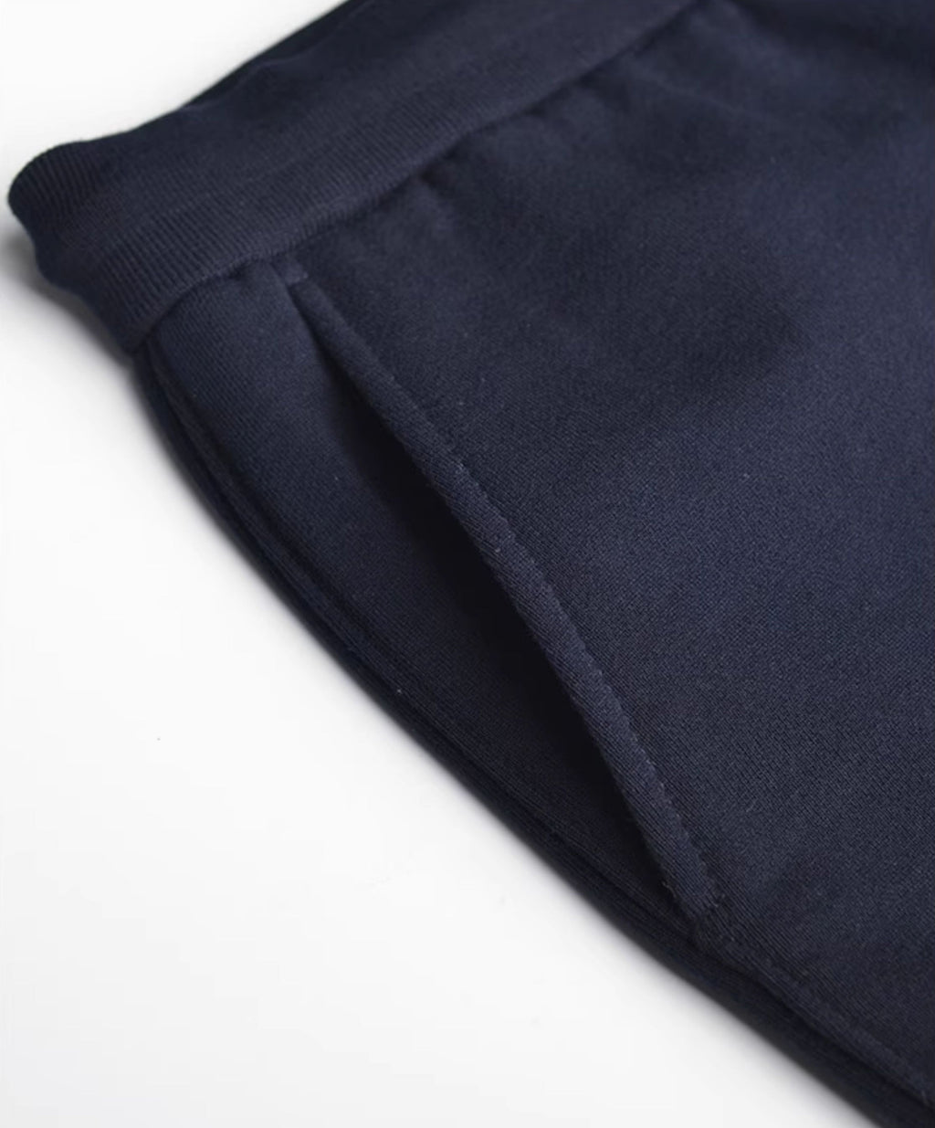Thom Browne Style Men's Casual Sweatpants - Cotton Signature Four-Bar Detail