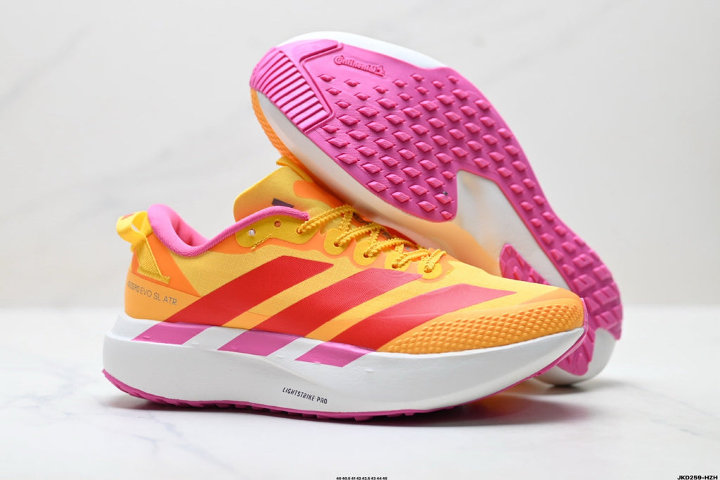 Adidas K81801550 Men's Running Shoes - 3 Colorways incl. Blue/Black & Orange/Pink
