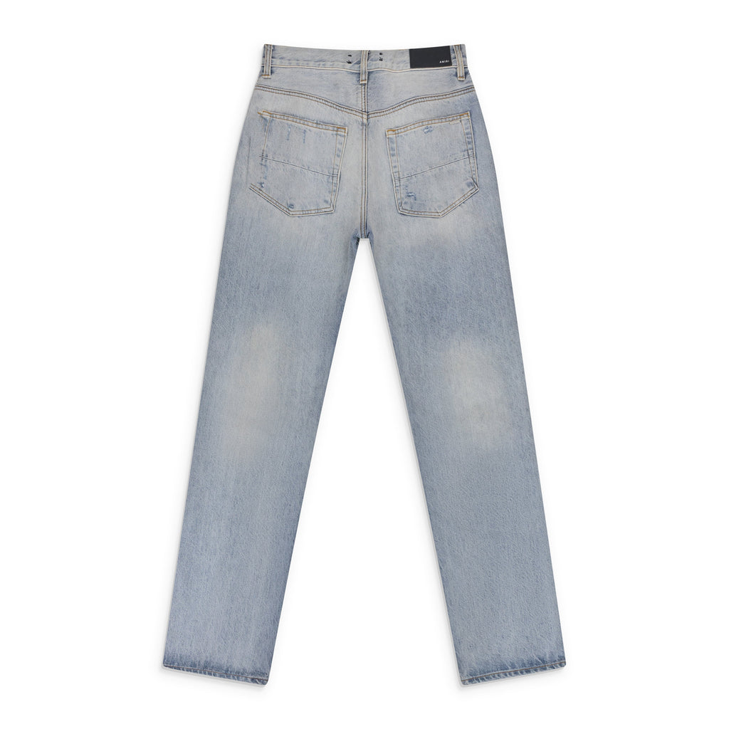 Stone Indigo MA Bar Logo Straight Jeans