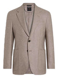 Zegna checked button blazer