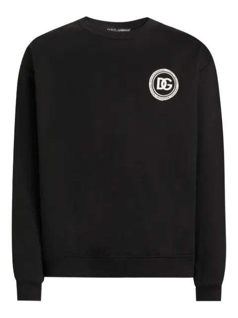 Dolce & Gabbana logo patch sweatshirt