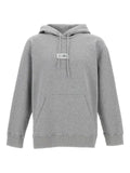 MM6 Maison Margiela front-pocket ribbed-trim hoodie