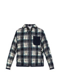 LOEWE hooded jacket in wool and linen