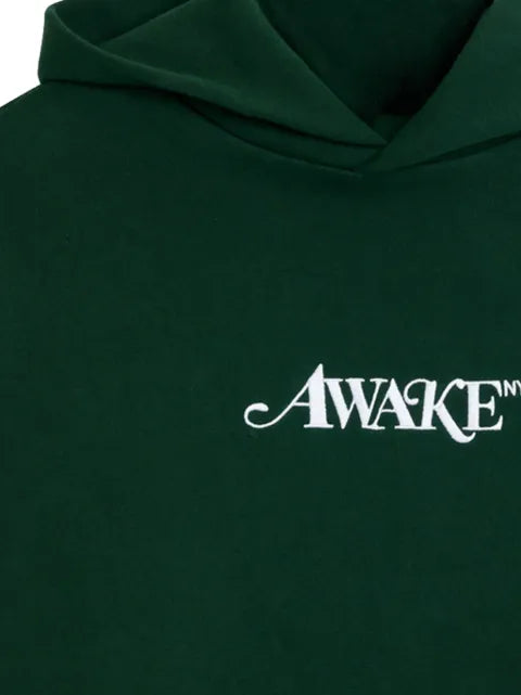Awake NY logo-print hoodie