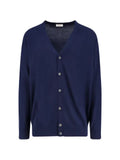 Bramani Cashmere V-neck button-up cardigan
