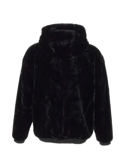 Moose Knuckles Borden Mono Bunny faux-fur jacket