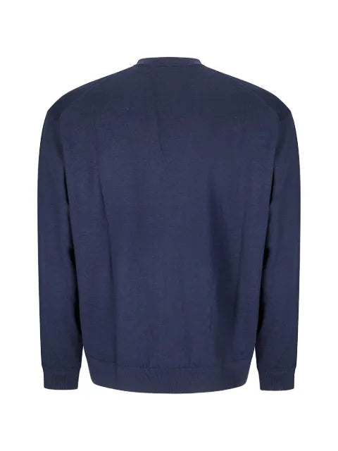 Maison Kitsuné Red Profile Fox cardigan