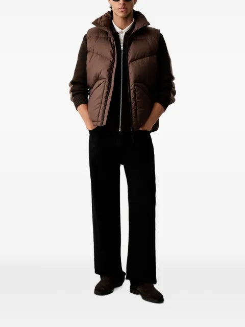 Marc O'Polo side-stripe zip-up sweater