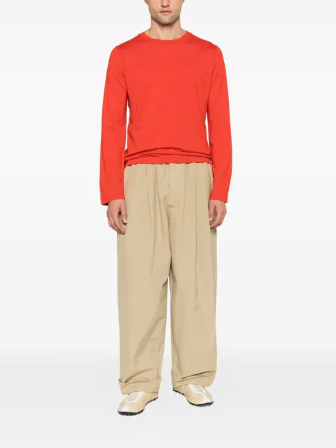 extreme cashmere Jones crew-neck long-sleeve sweater