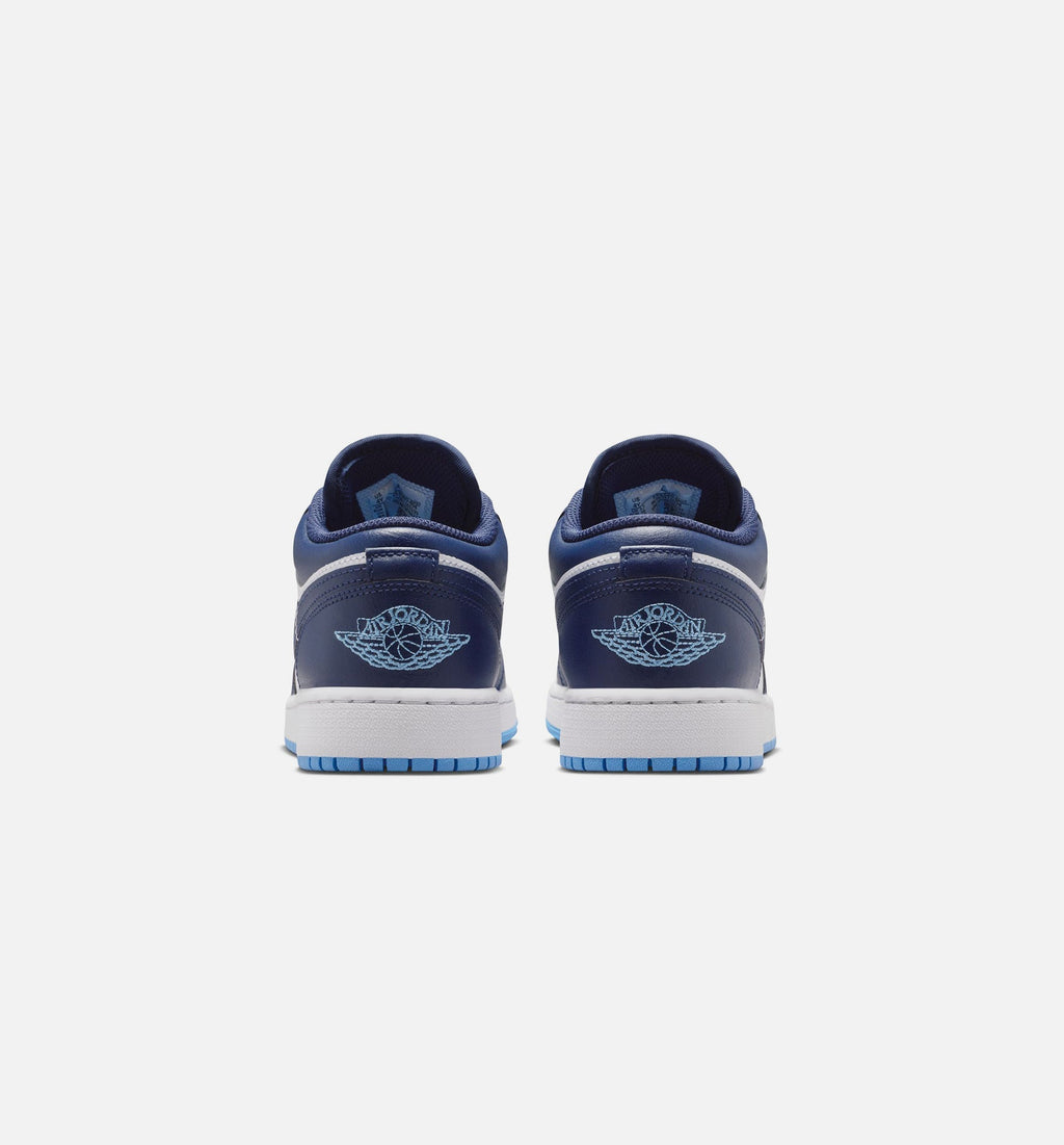 Air Jordan 1 Low Big Kids' Lifestyle Shoes - Midnight Navy/University Blue/White