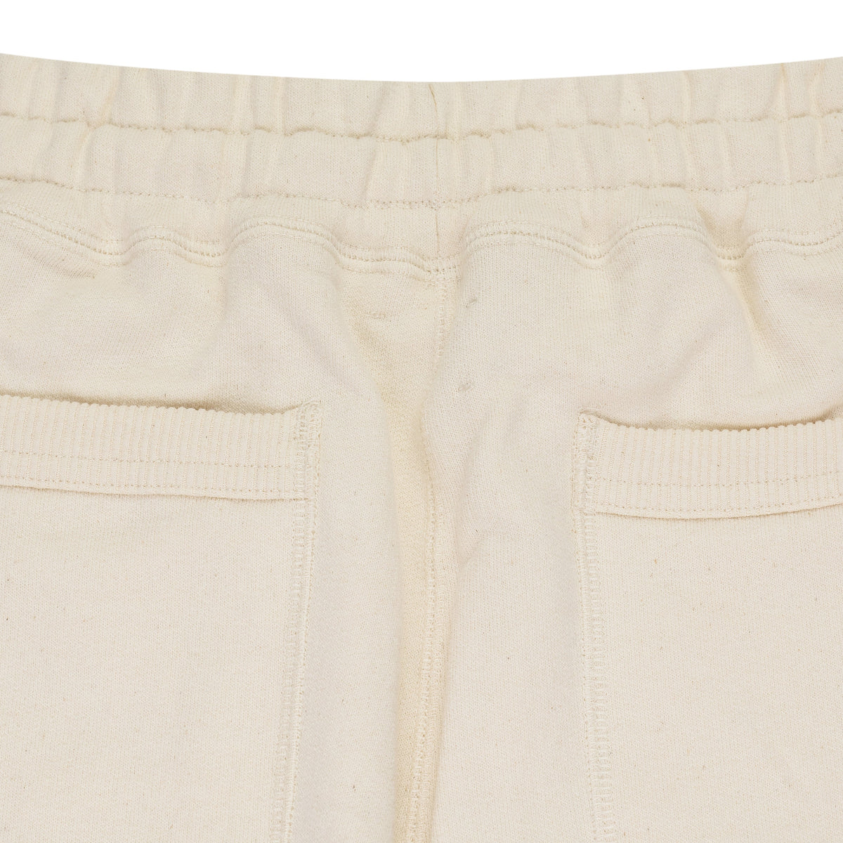 Cream Crest Sweatpants