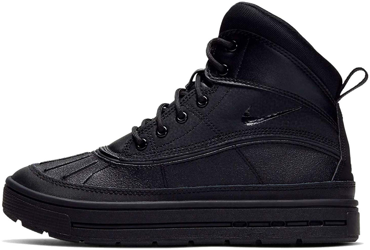 Big Kid's Nike Woodside 2 High Black/Black-Black (524872 004)