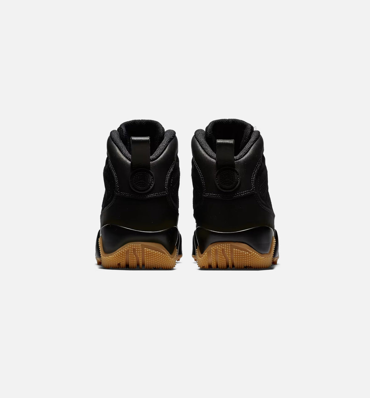 Air Jordan 9 Retro Boot - Men's Lifestyle Boot (Black/Black/Gum Light Brown)