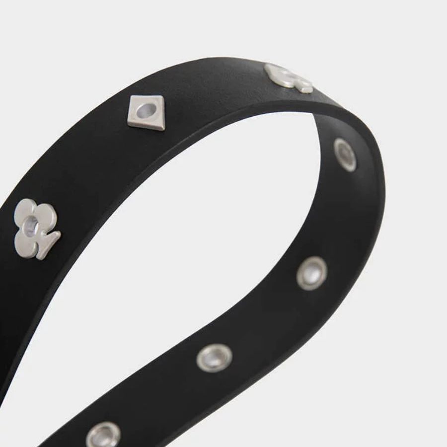 Amicus Animae Card Deck-Detailing Leather Belt Western Poker Unisex