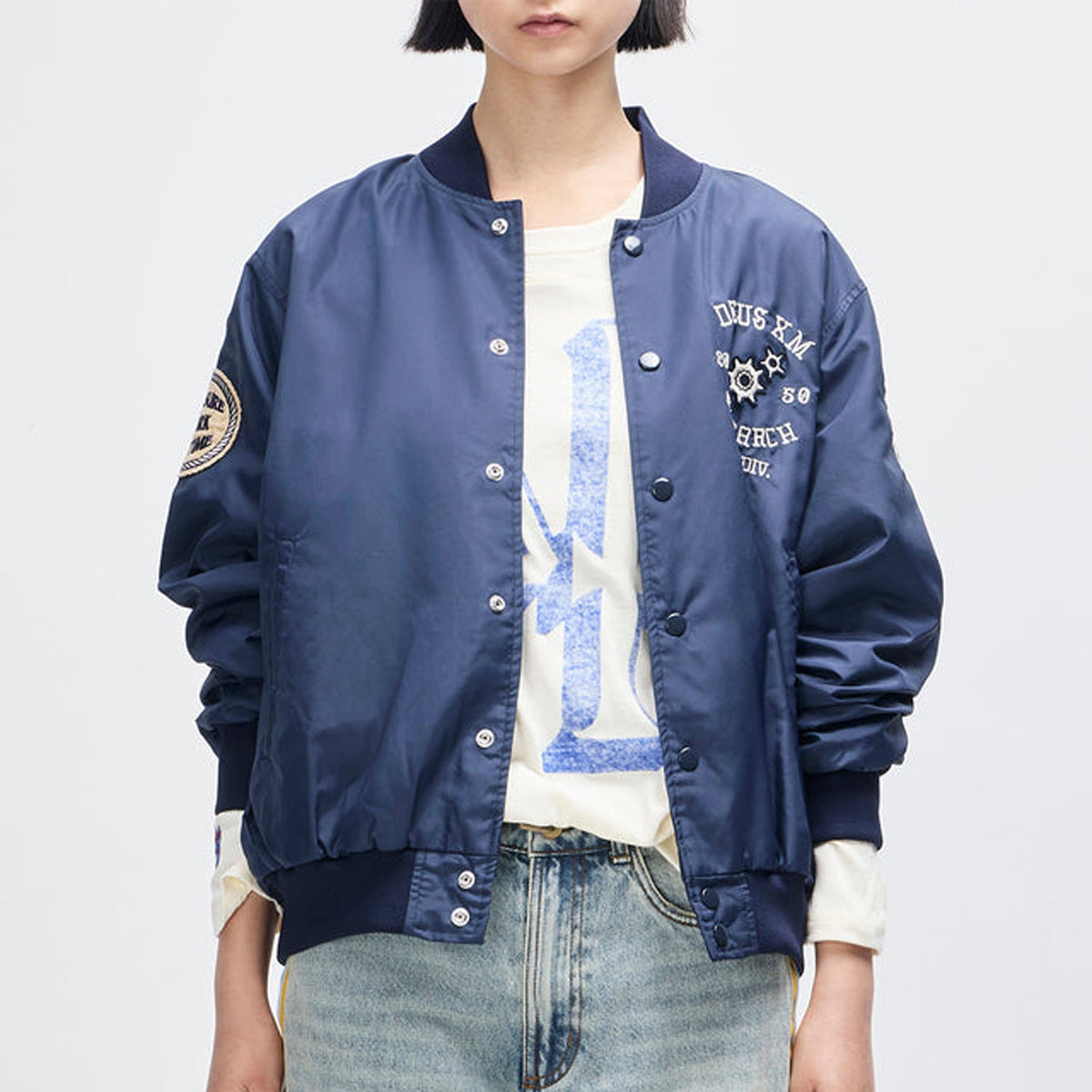 Deus Horsepower Jacket: Black Iris