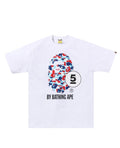 Bape By Bathing Ape 5th Anniversary Paris T-Shirt White