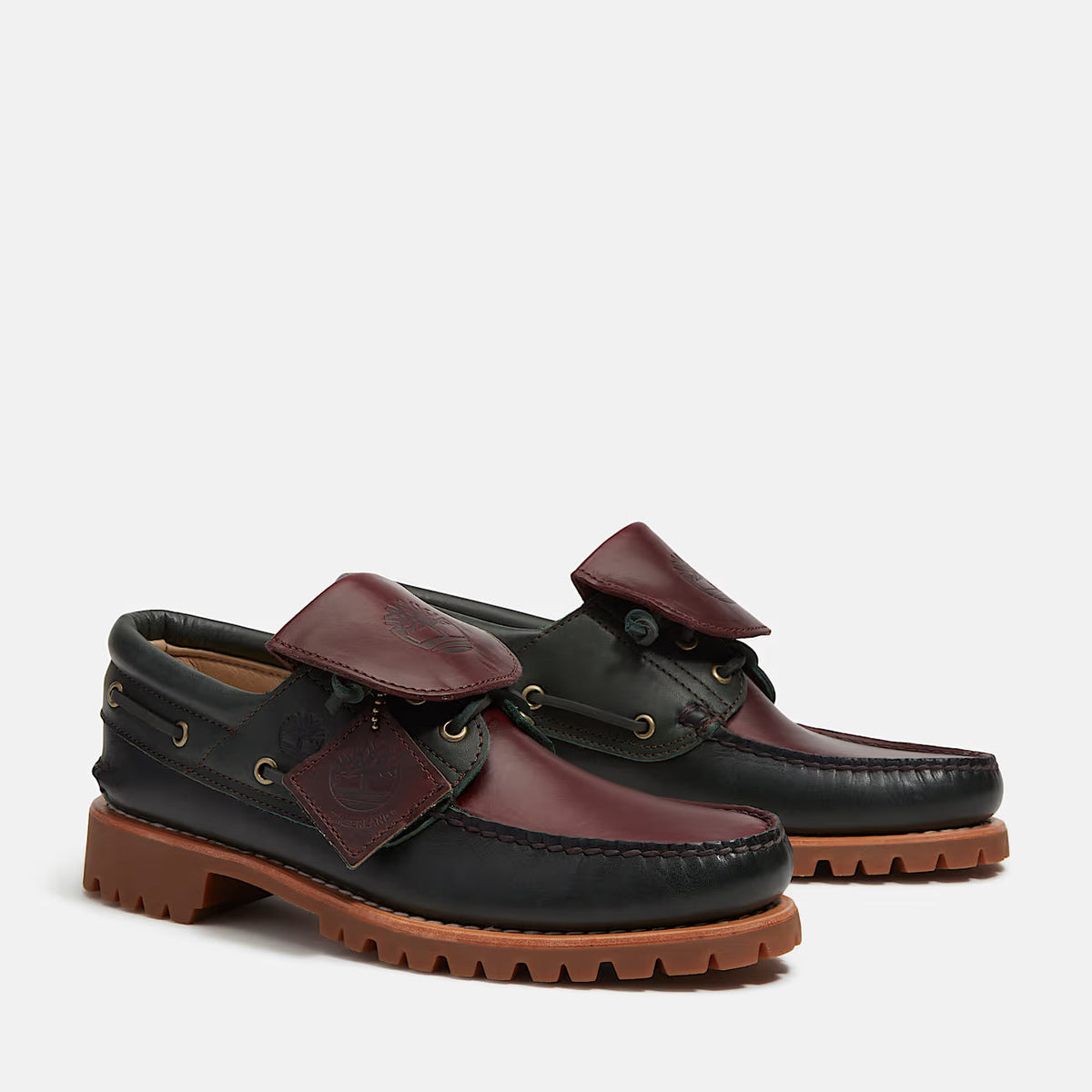 Timberland Authentic 3-Eye Flip Tongue Boat Shoe