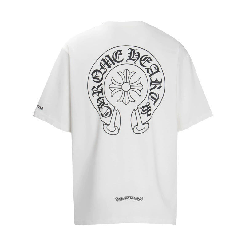 Chrome Hearts Horseshoe Sanskrit Glow In Dark Short Sleeve Tee Unisex