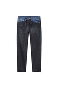 Purple Brand Skinny Coated Indigo Denim
