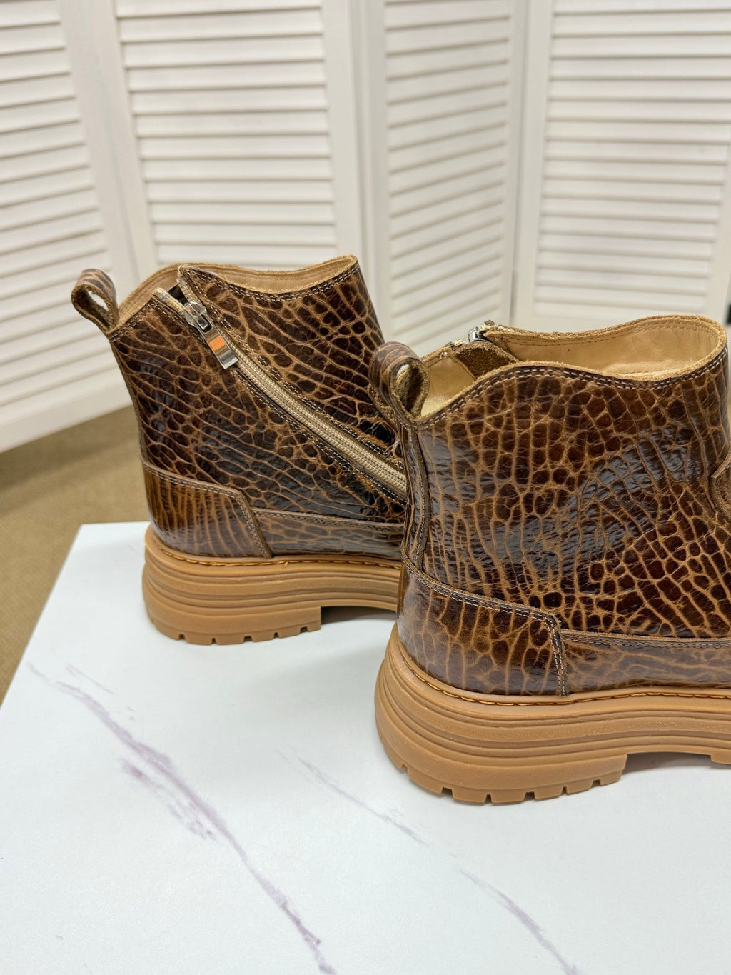 UGG Leopard Suede Chelsea Boots