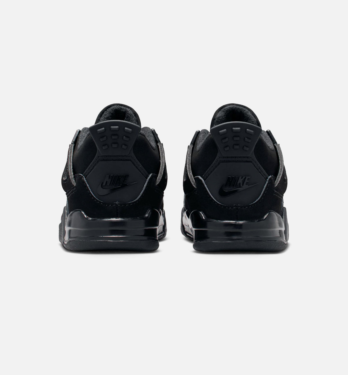 Air Jordan 4 Retro Black Cat Infant & Toddler Sneakers - Black / Light Graphite