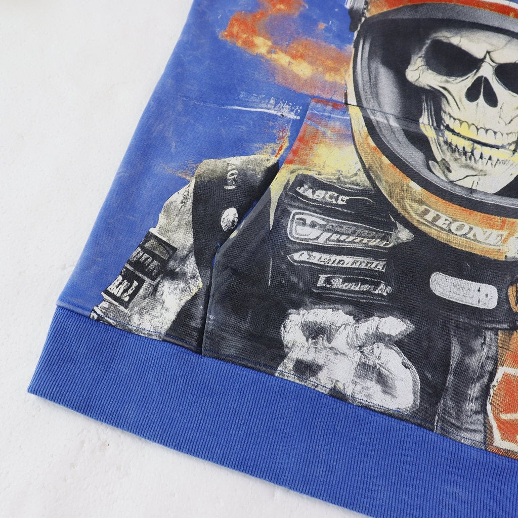 Godspeed Skull Racer Graphic Hoodie
