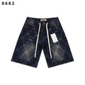 VALLEY Distressed Drawstring Shorts