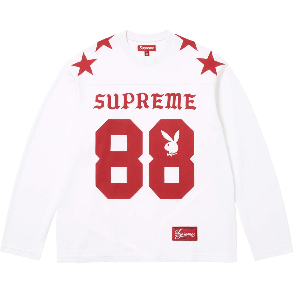 Supreme Star Number Graphic Long-Sleeve T-Shirt