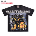 Valley Dreams Rottweiler Graphic Washed Black T-Shirt