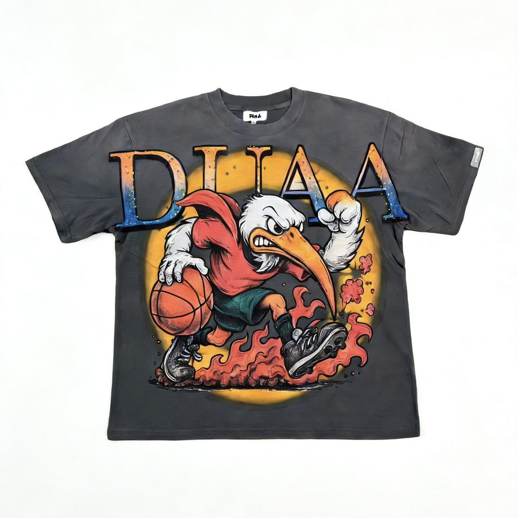 DUAA Duck Basketball Graphic T-Shirt