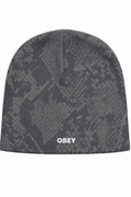 OBEY SILO BEANIE Snake Skin Multi