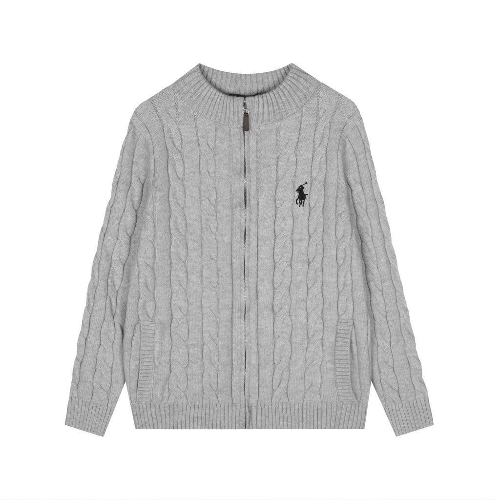Ralph Lauren Cable-Knit Quarter-Zip Sweater