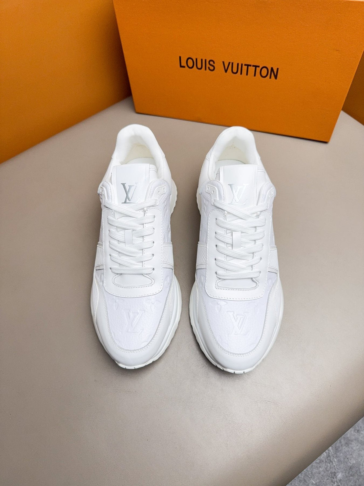 Louis Vuitton Embossed Low-Top Sneakers - Rubber Outsole